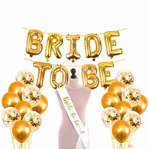 Bride to be decoration set