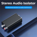 1 Piece Ground Loop Noise Isolator Audio Isolator Noise Humming Buzzing Filter RCA Noise Suppressor Isolator Audio For PC. 