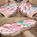 Small Flower Four Seasons Universal New Sitting Cushions Seat Cushions Car Seat Cushion Easy to Care Expansion Short Velvet Taxi Car Special. 