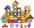 Happy Home House Blocks with Windows for Kids, Smart Activity Fun Multi Colour Building Blocks for 3,4,5,6,7,8 Year Old Boys. Girls, Children Altogether 36 Pieces. 
