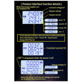 Supply Variable Buck Boost Converter Variable DC CC CV 0.6-36V Bench. 