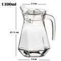 Transparent Water Jug with Handle for Serving Cold Drinks 1.3 -(Maximum Temperature 0-60c). 