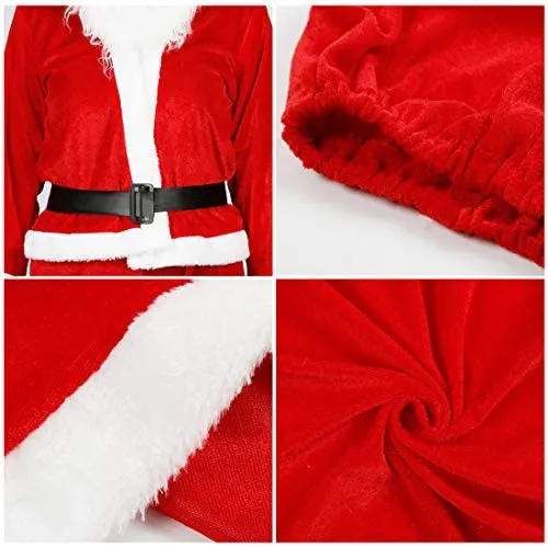 Christmas%20Santa%20Claus%20Costume%20Velvet%201%20Set%20%20Of%20Christmas%20Costume%20Christmas%20Outfit%20Cosplay%20Costume%20%20Clothing%20Set%20Non%20Woven%20Fabric%20For%20Kids%20(10-12%20Years)%20Christmas%20Party%20Decoration%20Dress%20-%20Image%202
