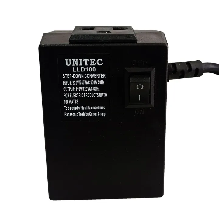 220V%20to%20110V%20AC/AC%20Step%20Down%20Transformer%20Converter%20-%20100%20Watt%20%20-%20Black%20-%20Image%202