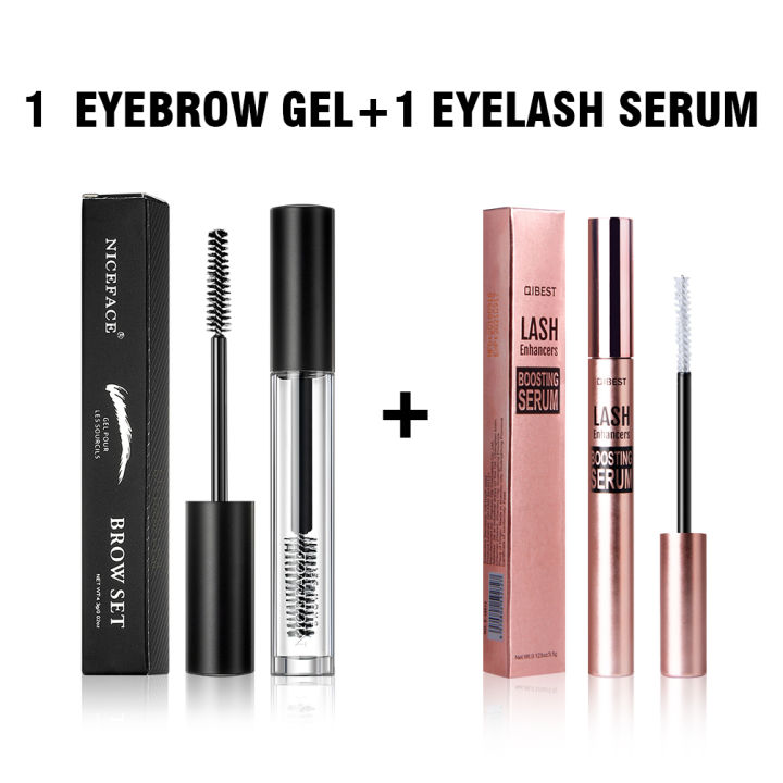 Transparent Eyebrow Gel Brows Wax And Eyelash Growth Serum Sets Nourishing Serum For Eyelashes Enhancer Lengthening Makeup Set