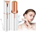 Rechargeable Finishing Touch Women Facial Hair Remover 18K Gold , Beauty Eyebrows Remover Trimmer Razor Shaver Electric Facial Hair Remover. 