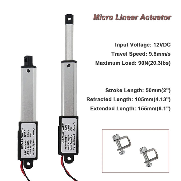 Micro-Linear%20Actuator,%202%20Inch%20Stroke,%2090N/20.3Lb,%20Speed%209.5mm/S%20-%20Image%205