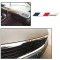 【Exclusive Offer】JEAZEA 3D Aluminum Flag Emblem Badge Car Sticker Decals Accessories For Peugeot Citroen Renault Ford Venturi Car-Styling. 