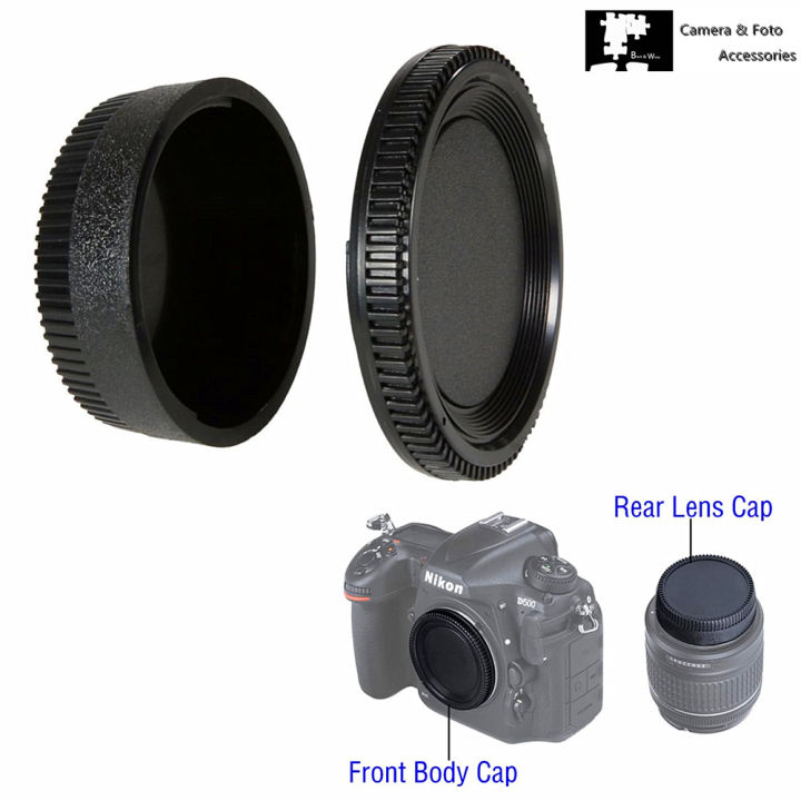 F Mount Camera Body Rear Lens Cap For D3500 D3400 D3300 D5600