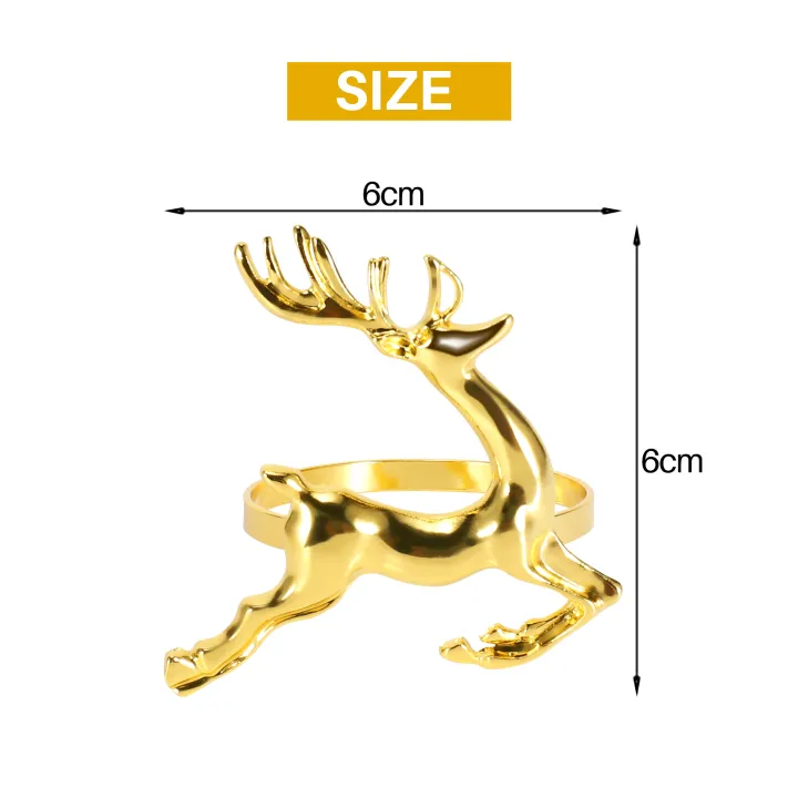 12Pcs%20Christmas%20Elk%20Deer%20Napkin%20Rings%20Gold%20Alloy%20Napkin%20Buckle%20Napkin%20Ring%20Holder%20Hotel%20Restaurant%20Wedding%20Party%20Dinner%20Table%20Decoration%20-%20Image%208