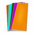 Richard Varnish Paper (Good Quality) - 50 Sheets - Orange. 