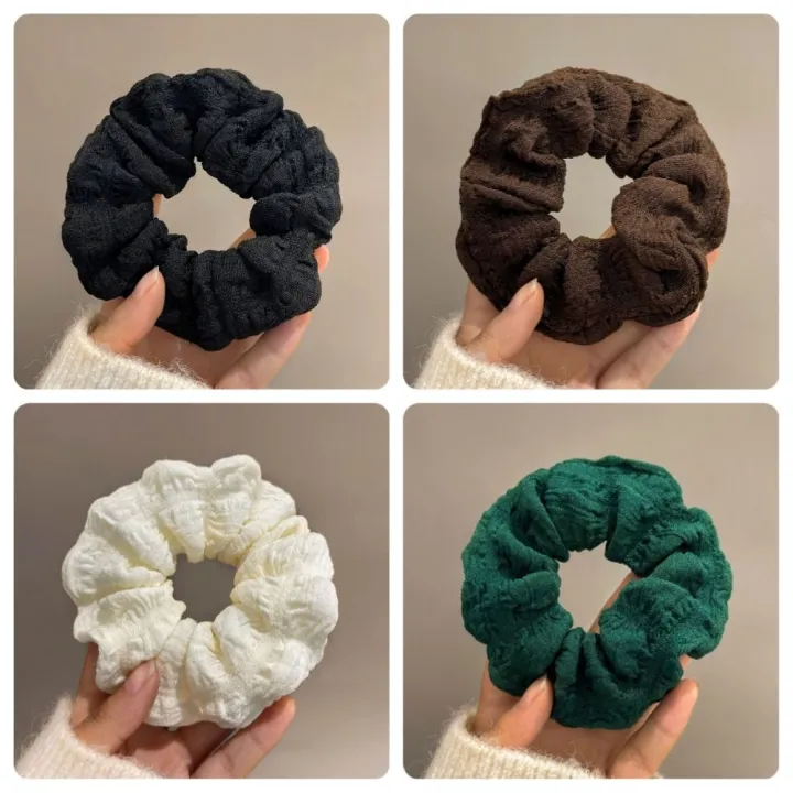 New%20Large%20Korean%20Puff%20Hair%20Loop%20Ruffle%20Design%20Vintage%20Headband%20No%20Harm%20Elastic%20Rubber%20Band%20Hair%20Ornament%20-%20Image%204