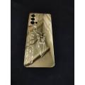 NEW Realme GT Master Golden Back Acrylic Sheet Shining Gold Back Cover with camera protection Phone Case. 