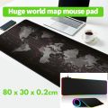 Old World Map & Razer Goliathus (80 x 30 x 0.2cm) Best Comfort Rubber Speed Type Oppai Mousepad Gaming Mouse Pad / RGB Gaming Mousepad. 