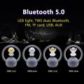 Migeet Magnetic Levitation Bluetoo-th Speaker Astronaut Creative Mini Audio. 