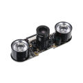 Infrared Night Vision Camera Adjustable Focus Infrared Light Fill Light for Raspberry Pi 3B+. 