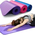 Yoga mat Hight quality Non-Slip 10mm (free bag). 
