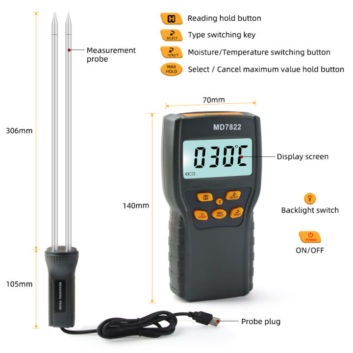 YIERYI%20MD7822%20LCD%20Display%20Digital%20food%20Moisture%20Meter%20Humidity%20Tester%20Contains%20Wheat%20Corn%20Rice%20Moisture%20Test%20Meter%20-%20Image%205
