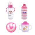 Pretty Baby Feeding Bottle Set 4pcs Newborn Creative Baby Products feeding Bottle Sets Newborn Baby Bottle Baby For Gift Pack Gear Hospital Bag Bottle and Accessories Baby Gift Pack. 