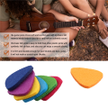 Ukulele Picks Felt Picks/Plectrums For Ukulele And Guitar,8 Pieces Guitar Picks,Multi-Color. 