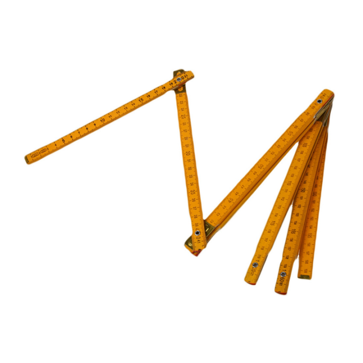Portable Folding Ruler Nullmul 4X Portable Carpenter Wooden Folding Ruler 200cm/79inch | Daraz.lk