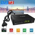 2021 Dvb-T2 Tuner Digital 1080p H.265 Decoder Dvb-C U009 Hdtv Set Box Mpg4 Stb Youtube Freeview. 