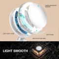 10x Magnifying Lighted Makeup Mirror with Touch Control, Powerful Locking Suction Cup, and 360 Degree Rotating Arm, Magnifying Mirror with Lights for Home. 