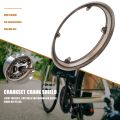 MTB Road Bicycle Wheel Guard Sprocket Protect Cover Lightweight Crankset Crank Shield 42-Tooth Bike Chains Wheel Cover. 