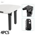 4Pcs Folding Table Legs Folding Furniture Legs for Home Room 550mm. 