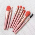 Makeup Brush Set Eyeshadow Concealer Loose Powder Brush Blending Makeup Brushes Cute Mini Professional Beauty Cosmetic Tool 8pcs. 
