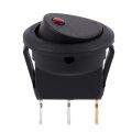 12V LED Inverter Rocking Rocker Switch ROUND SPST ON-OFF with -X0001 DC 12V Battery Undervoltage Management Module. 