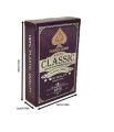 Classic 100% Plastic Premium Quality Playing Cards Best Quality Condor No.5858 Bridge Size. 
