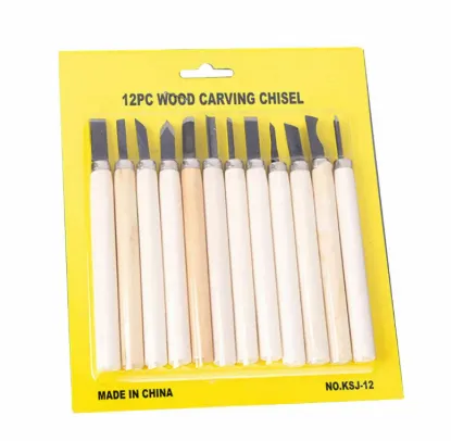 5/6/8/10/12Pcs%20Wood%20Carving%20Chisel%20Sculpting%20Gouges%20Woodworking%20Tools%20Set%20-%20Image%203