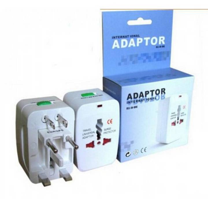 All in One Universal International Plug Adapter World Travel AC Power Charger Adaptor with AU US UK EU converter Plug