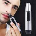 BZ-004 || 3 in 1 Electric Nose Hair Trimmer for Men& Women || Dual-edge Blades || Painless Electric Nose and Ear Hair Trimmer Eyebrow Clipper || Waterproof, Eco- Travel-User-Friendly. 