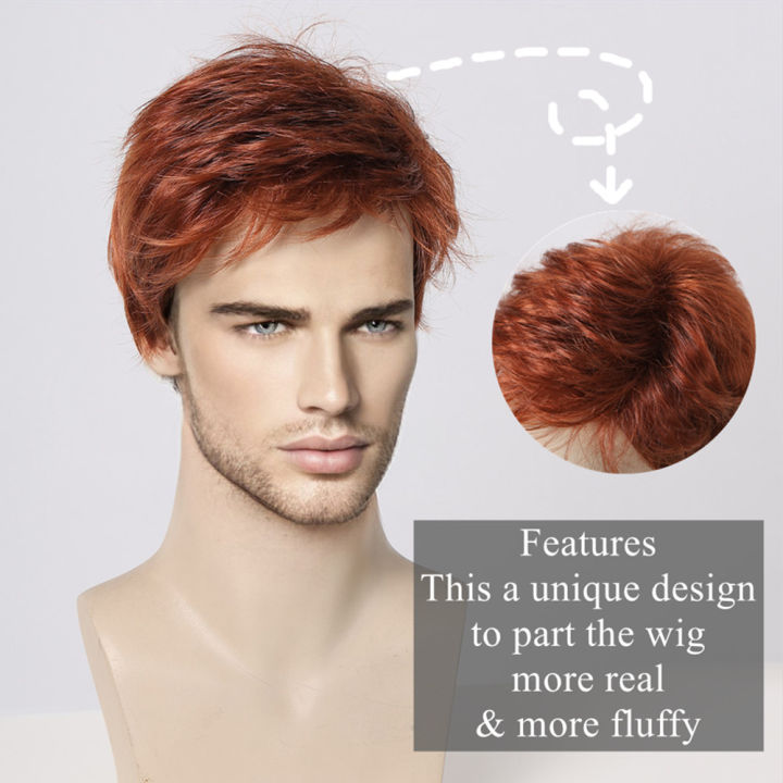 ALAN%20EATON%20Short%20Copper%20Red%20Wigs%20for%20Men%20Synthetic%20Fluffy%20Natural%20Wig%20Heat%20Resistant%20Halloween%20Cosplay%20Wig%20Auburn%20Pixie%20Cut%20Wig%20-%20Image%202