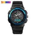 SKMEI New Men Sports Waterproof Watches Military Fashion Watch Chrono Dual Display Outdoor  Wristwatches Male Clock 1454. 