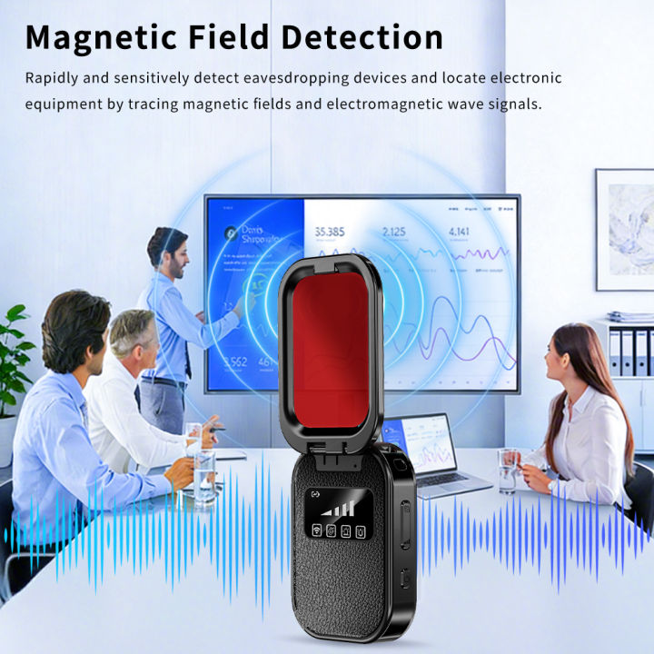 T05 Anti-Spy Detector, Camera G-PS Tracker Wi-Fi Signal Scanner, 4 IR ...