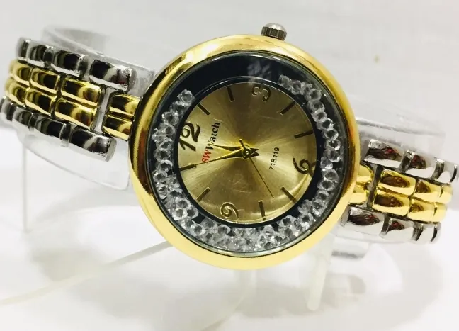 SW%20Ladies%20women%20luxury%20gold%20silver%20mixed%20two%20tone%20chain%20fashion%20wear%20Watch%20-%20Image%203