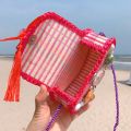 Shell Bag Messenger Bag Gift Seaside Conch Style Commemorative Children's Natural Crafts Mediterranean Stall Night Market. 