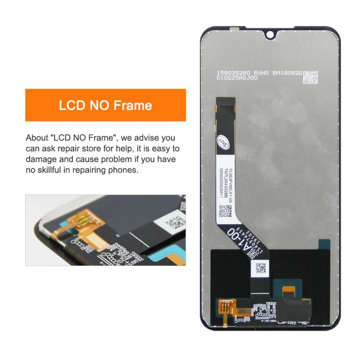 LCD%20No%20Frame%20For%20Xiaomi%20Redmi%20Note%207%20Note%207%20Pro%20M1901F7G%20Display%20Touch%20Screen%20Digitizer%20Assembly%20Replacement%20Parts%20-%20Image%203