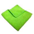 Professional Grade Premium Microfiber Towel cloth 1 Piece Green - 40x40 cm (Car washing cloth). 
