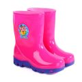 【FOOT SOFA】2-10 Years Old Children's Rain Boots Boys and Girls Water Shoes plus Velvet Cotton Cartoon Rubber Boots Water Boots Non-Slip Warm Rain Boots Snow Boots. 