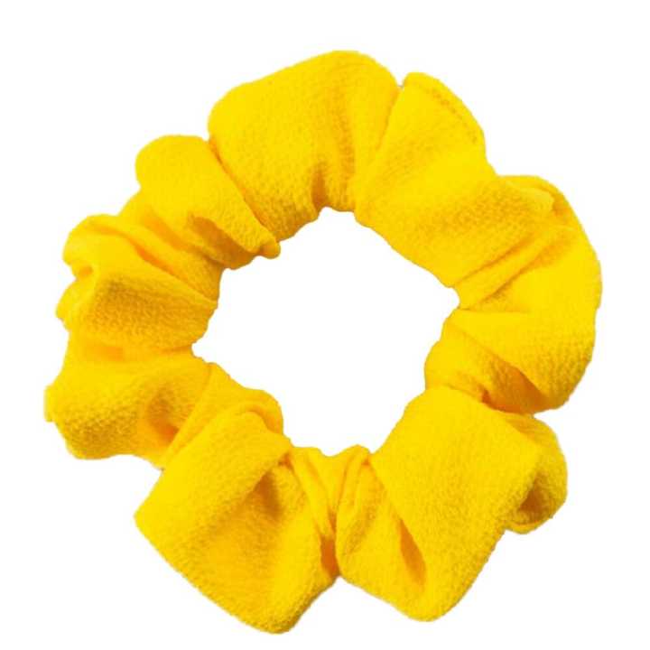 Handmade Ladies Scrunchie - Yellow