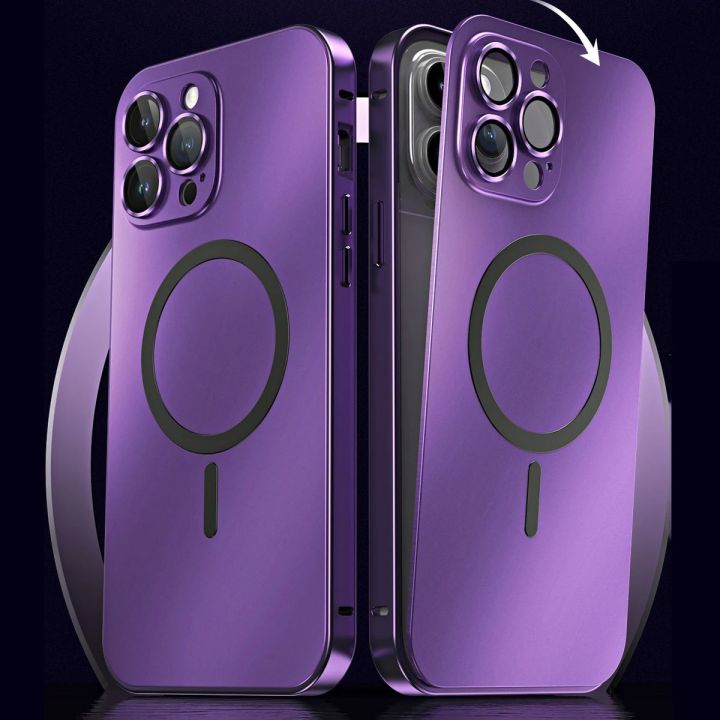 Magnetic%20Metal%20Case%20For%20Iphone%2012%2013%2014%2015%20Pro%20Max%2015%20Plus%20Luxury%20Aluminum%20Frame%20Cover%20For%20IPHON%2013%2014%2015%20Promax%20PC%20Back%20Panel%20-%20Image%202