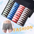 4pcs/set Mens Panties Seamless Printed Underpants Man Pack Shorts Boxers Underwear Mid-waist Male Fashion Boxer Large Size L-4XL. 