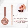 Cocktail Strainer Stainless Steel Bar Strainer Fits All Shakers High Quality Bar Accessories Silver. 