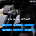 KAWA D5 1296P Smart Dash Camera WiFi Car DVR 2K QHD Video Recorder with Voice Control App Control Night Vision Dash Cam. 