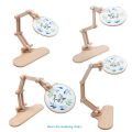 Desktop Adjustable Embroidery Stand Frame Rotatable Embroidery Stand for Sewing DIY Art Craft Needlework Stitching. 