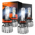 SEALIGHT S6 Pair 36000 Lumens LED Car Headlight Bulbs Front Fog Lamp 6500K Cool White Hi Low Beamwith Cooling Fan-9006. 